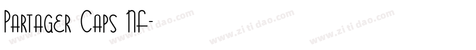 Partager Caps NF字体转换
